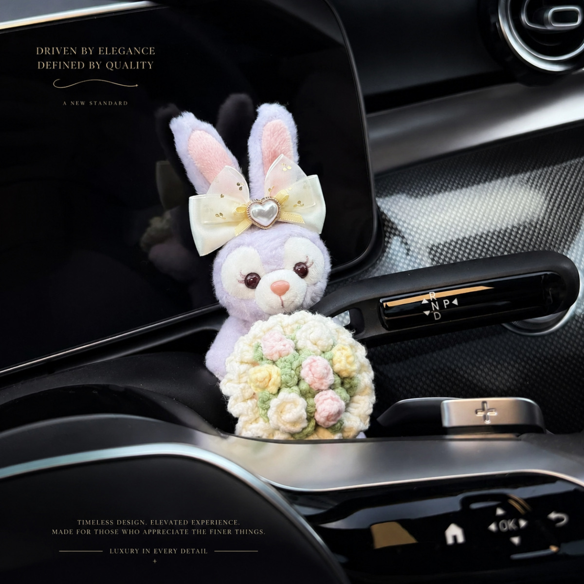 Car Dashboard Doll Interior Wiper Turn Signal Decoration Figurine 2026 New Model Stellalou Cute Girl