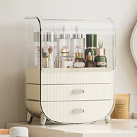 Table cosmetic storage box, storage system for skin care, lipstick