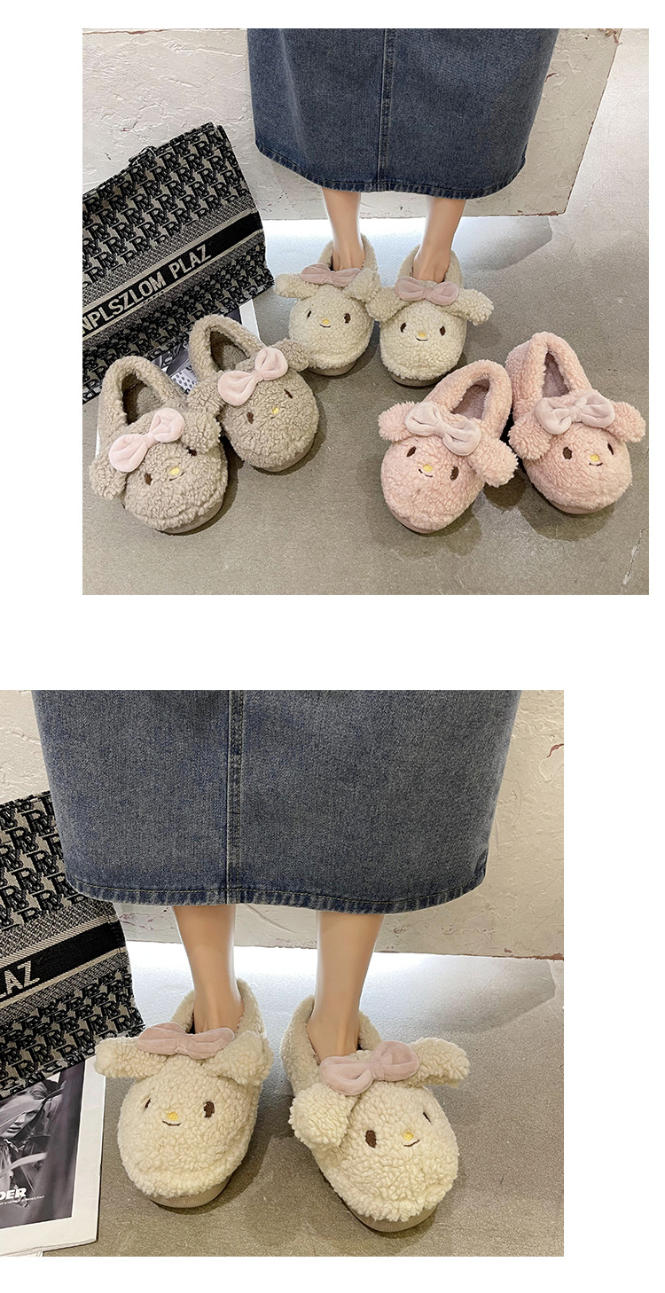 Pantofole da casa in memory foam imbottite estive per interni ed esterni in peluche in pile da donna_voghion.com