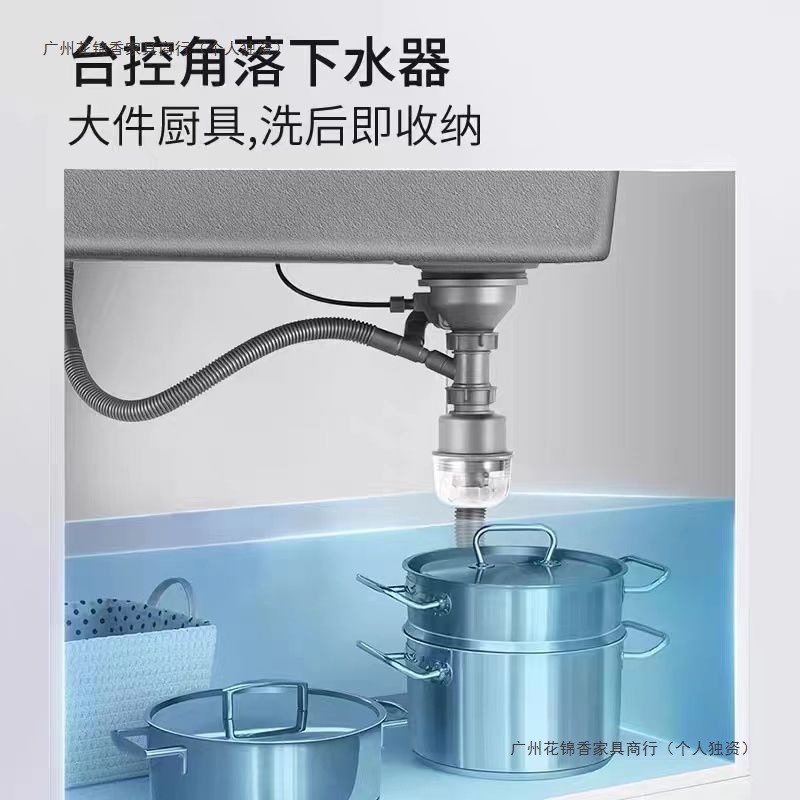 Pistola roja gris lavabo de cocina doméstica nano 304 acero inoxidable gran tanque multifuncional lavabo de platos lavabo