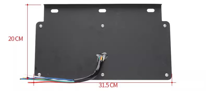 12V 24v Futian Times Light Truck Kema LED Waterproof Rear Tail Light Rear Fog Light Brake Turn Signal Assembly