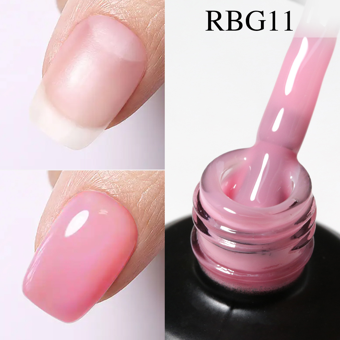 Imprimación de goma arte de uñas pegamento funcional sin tallado de molienda multifuncional imprimación extraíble tienda de belleza de uñas firme anti-deformación uñas reforzadas