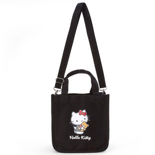 Japanese cartoon shoulder bag, card holder, cute linen bag, one-shoulder bag