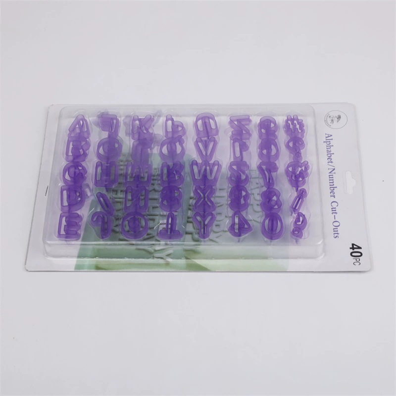 40 шт. буквенно-цифровых формочек из полипропилена для печенья, для декора тортов, для печати, для выпечки своими руками