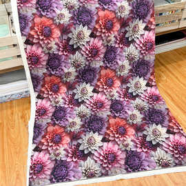 大量批发结实耐用耐磨加密加厚可防水可阻燃12安数码印花全涤帆布