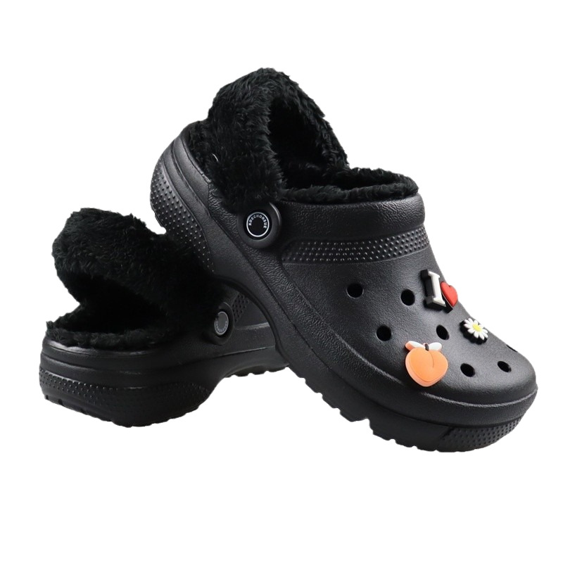 Nuevos zapatos de algodón calientes de otoño y invierno zapatos agujero agujero zapatos agujero agujero ag