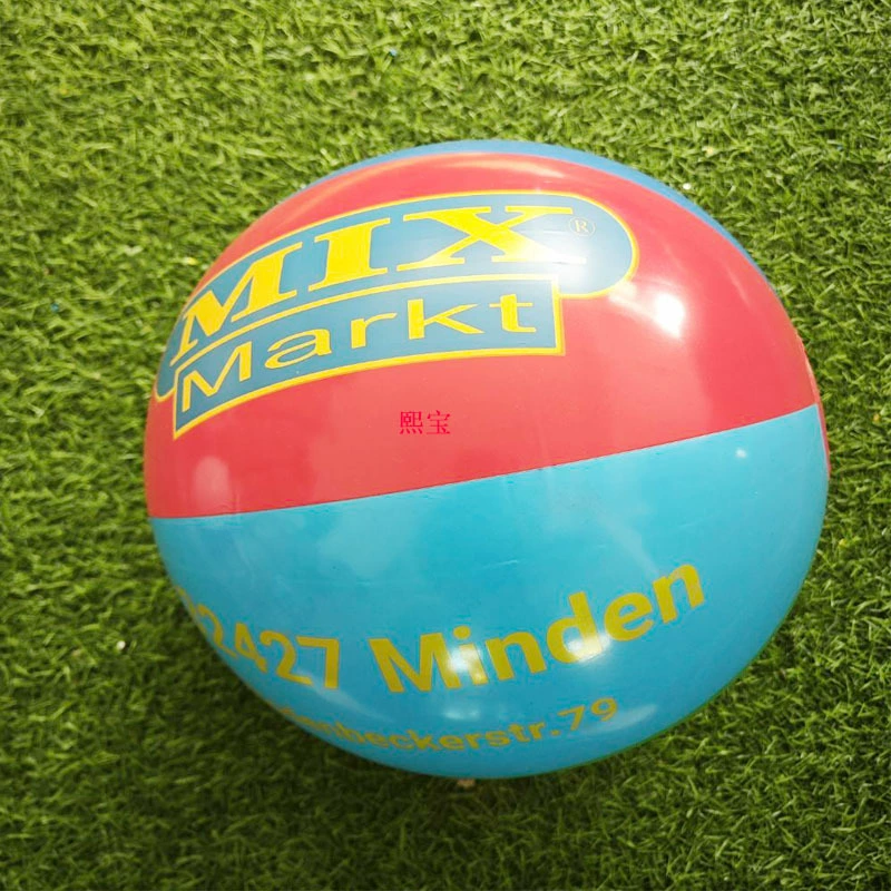 Надувной мяч из ПВХ для внешней торговли, шестикомпонентный соединительный мяч, надувной пляжный мяч, 100% надувной контроль.