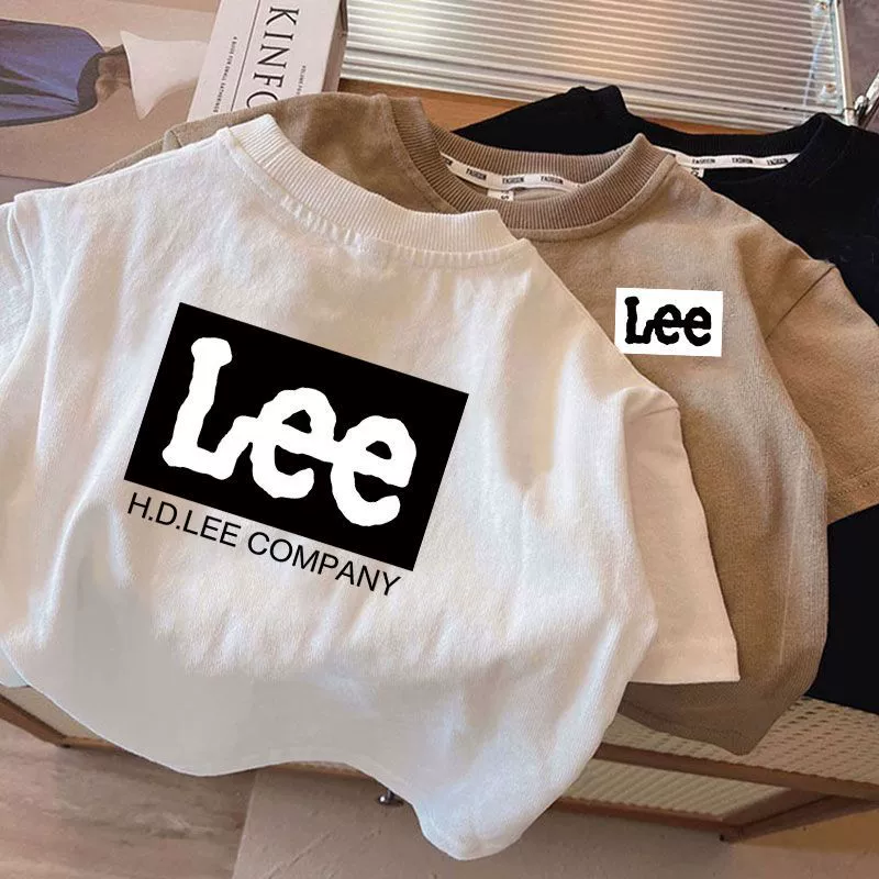 Children's thin base shirt for men and women, T-shirt, with short sleeve