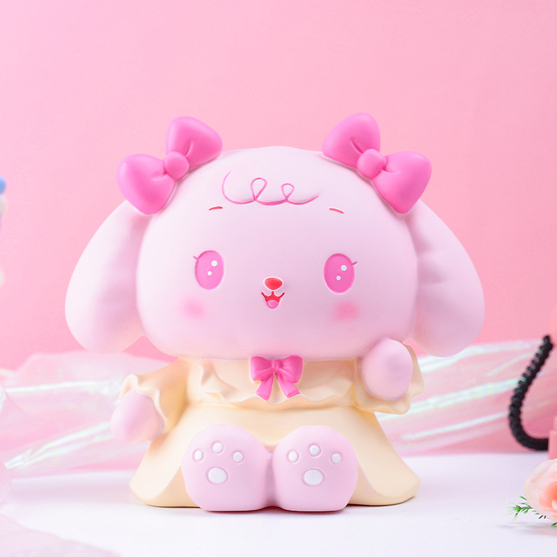 Emocional capabala alcancía vinilo durable alcancía regalo para niños decoración de escritorio entrega de una sola pieza