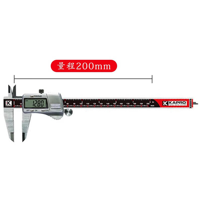 Cape Road Cape Road vernier calibrador digital electrónica de alta precisión joyería papel jugar pulsera de esmeralda tamaño digital medición