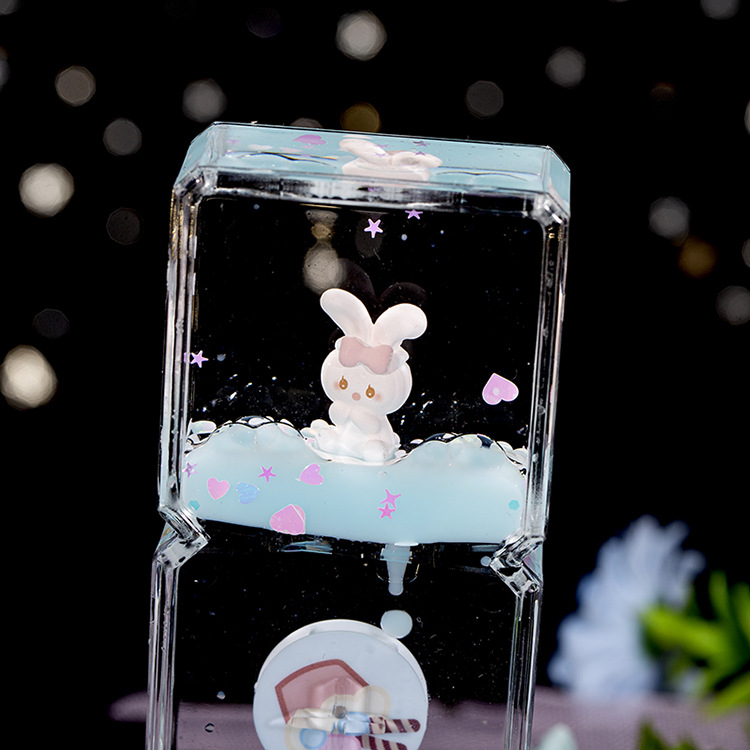 Simple Style Rabbit Ice Cream Square Arylic Ornaments display picture 7