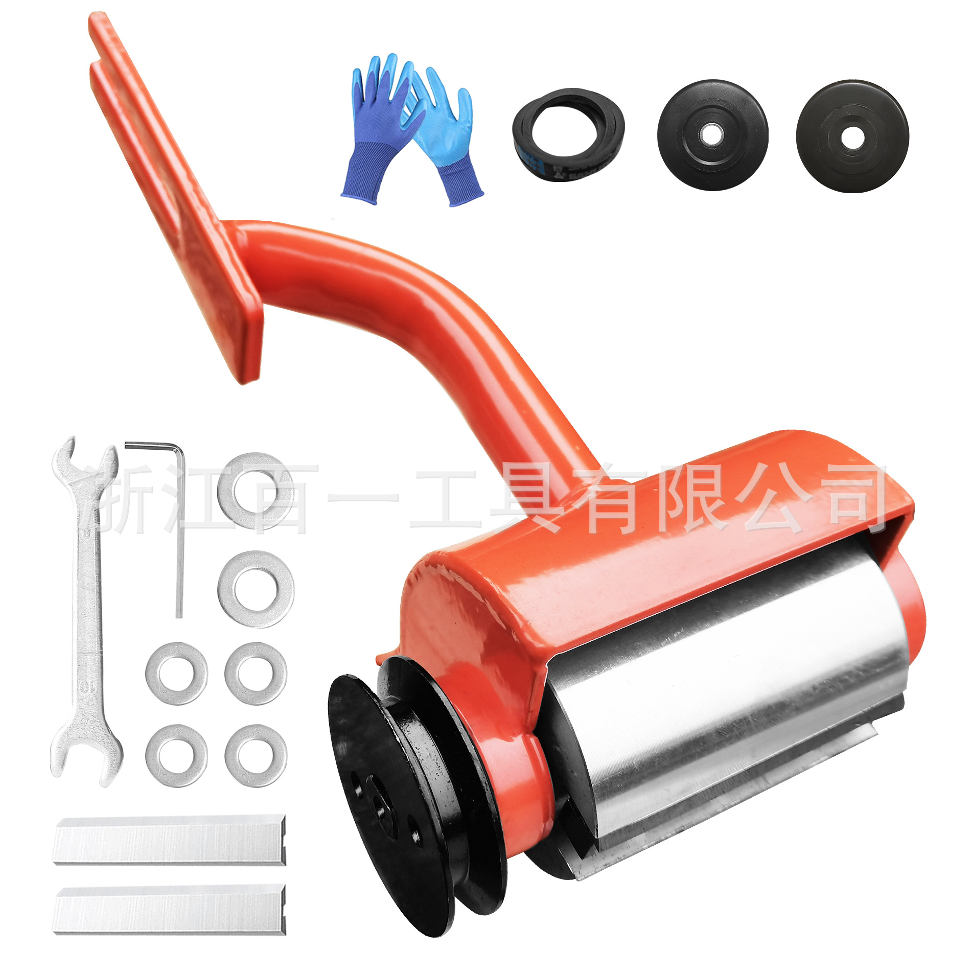 原木剥皮器剥皮器原木开槽林业伐木适配油锯的可替换刀片的刨皮机