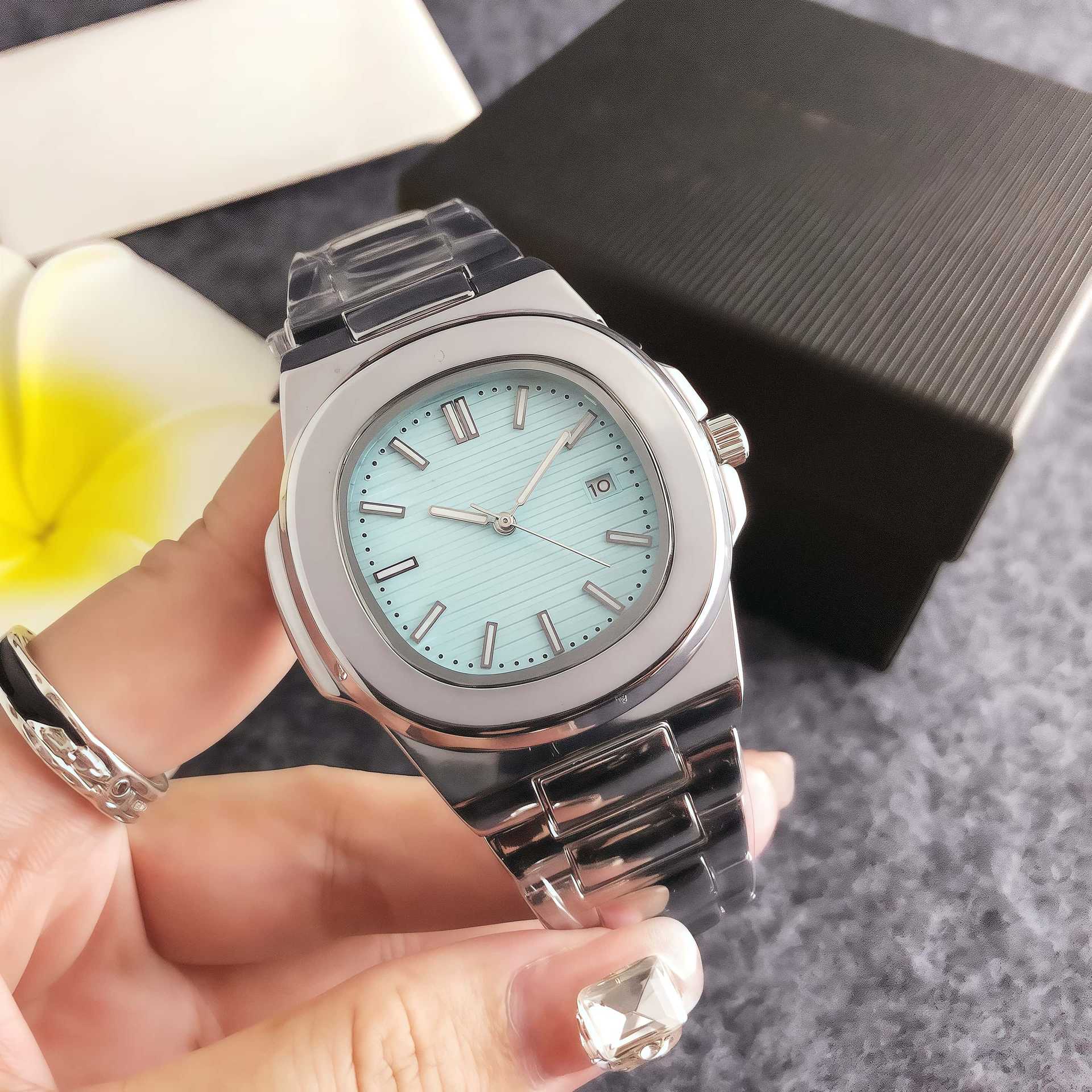 PP Watch Simple Ladies Elegant Watch Women Watch Life Waterproof Marine Star Watch with Calendar
