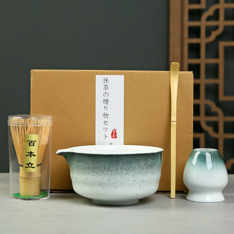 Cepillo de té de matcha de 100 centavos de matcha