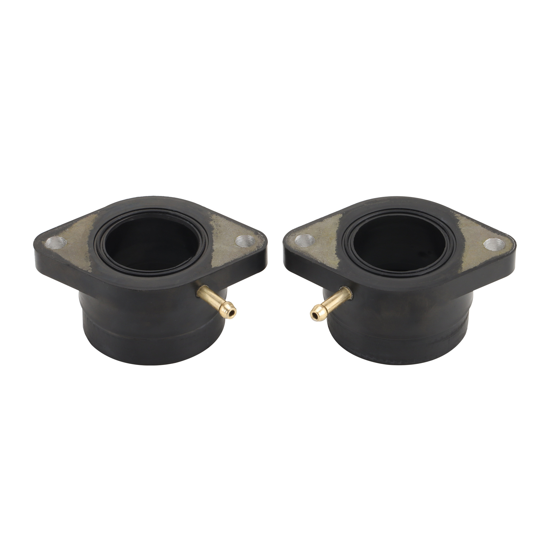 2pcs 1 Pair For Yamaha XS400 77-82 Intake Manifold Carburetor Joint 2A2-13586-