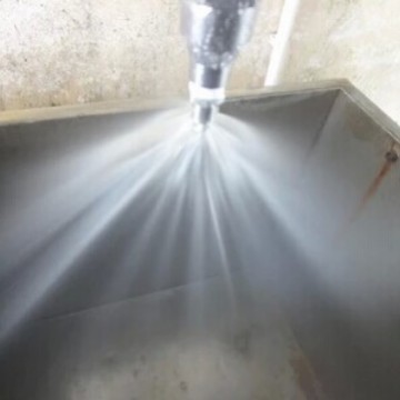 温州锥形脱硫工业用塑料喷淋头  316L  SS螺旋除尘喷水嘴