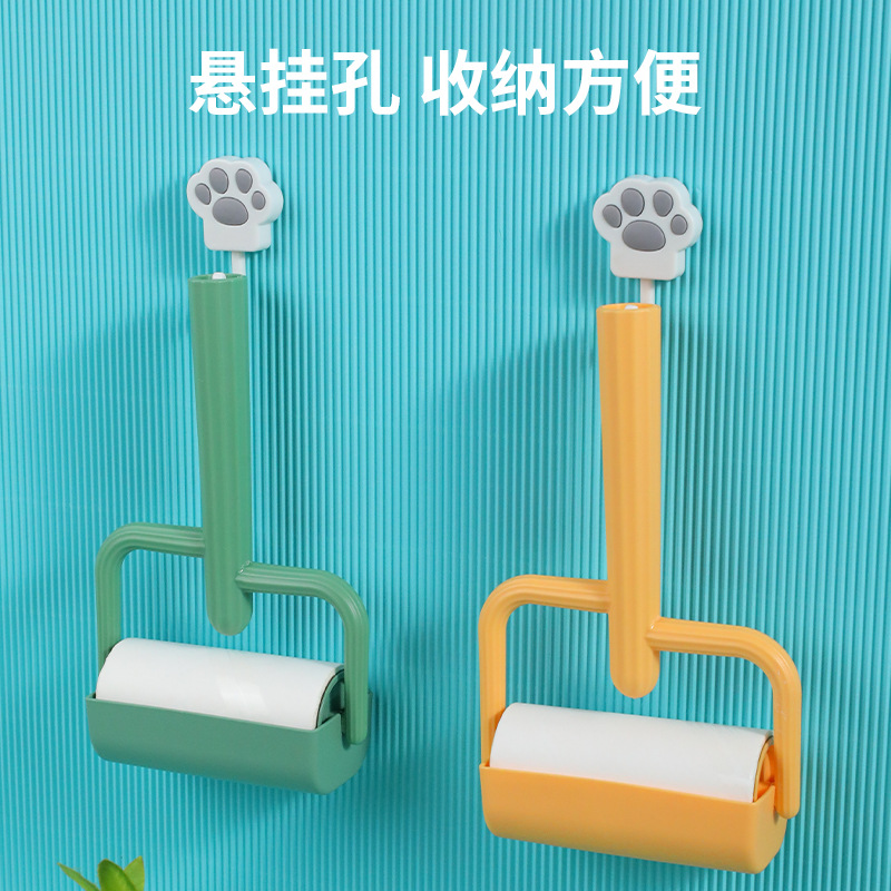 Cepillo de limpieza al por mayor transfronteriza cepillo de depilación para mascotas cactus desgarrable Dispositivo de adherencia del pelo del animal doméstico rodillo cepillo de eliminación de polvo en el hogar