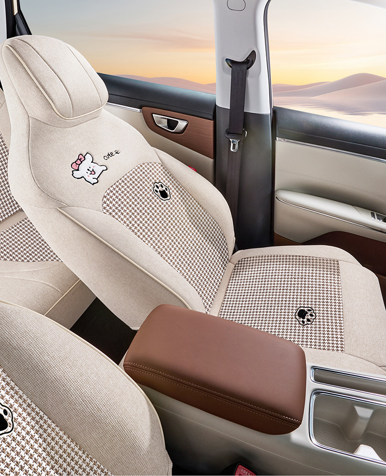 Direct sales from cross-border foreign trade manufacturers: specialized car seat covers for Wuling Bingo S, made of durable fabric, fully enclosed and custom-fit