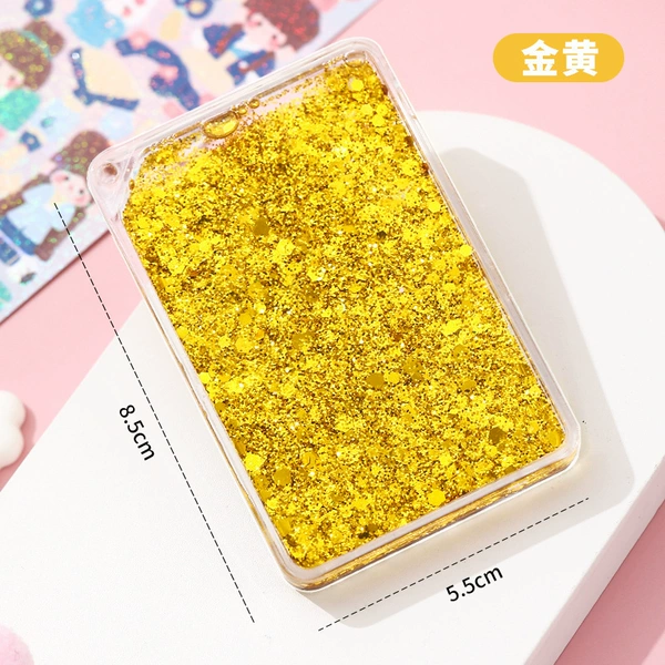 Flat Sand Card Brick Golden yellow (6*9cm)