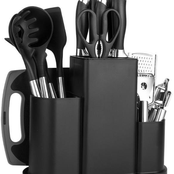 utensilios de cocina 26 piezas de acero inoxidable cuchillo de pintura cuchillo de cocina cuchillo casero herramientas de pizza utensilios de cocina en stock