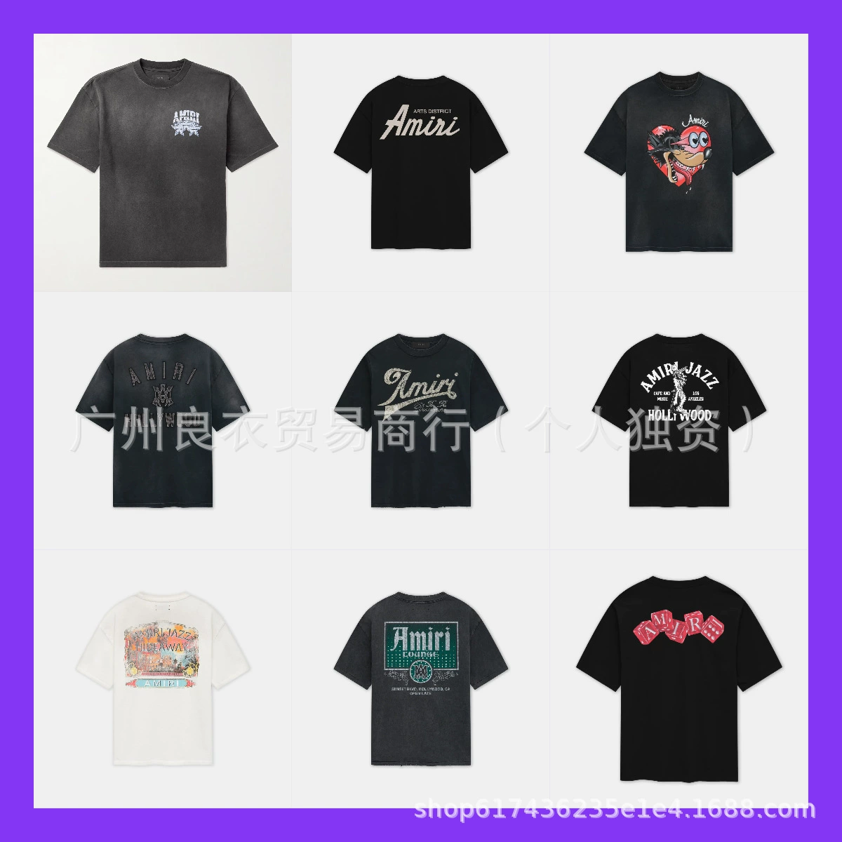 Американская уличная футболка AMRI с короткими рукавами, мужская свободная повседневная футболка, летняя пара, женский топ с половиной рукавов