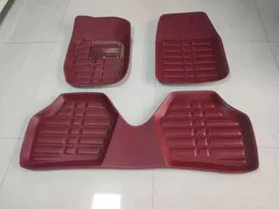 Mats Large Surround Floor Mats – Universal Foot Pad - universal-burgundy-one-piece