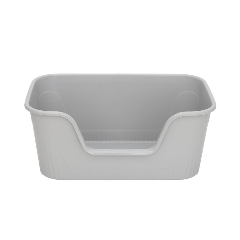 Caja de arena para gatos almohadilla anti-salpicaduras extra grande inodoro para gatos completamente abierto Maine caja de almacenamiento orinal bandeja de arena para gatos