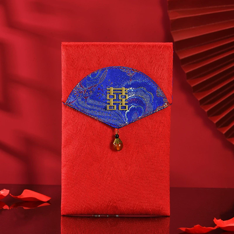 Wedding red envelope wedding new Chinese retro creative personality red envelope red envelopes red envelope bag is a sealing 10,000 yuan to wholesale