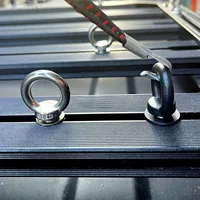 Крыша платформы поперечина расширенный винт T-образного кольца Lock плоский слой багажная рама Т-образная канавка фиксированная направляющая болт