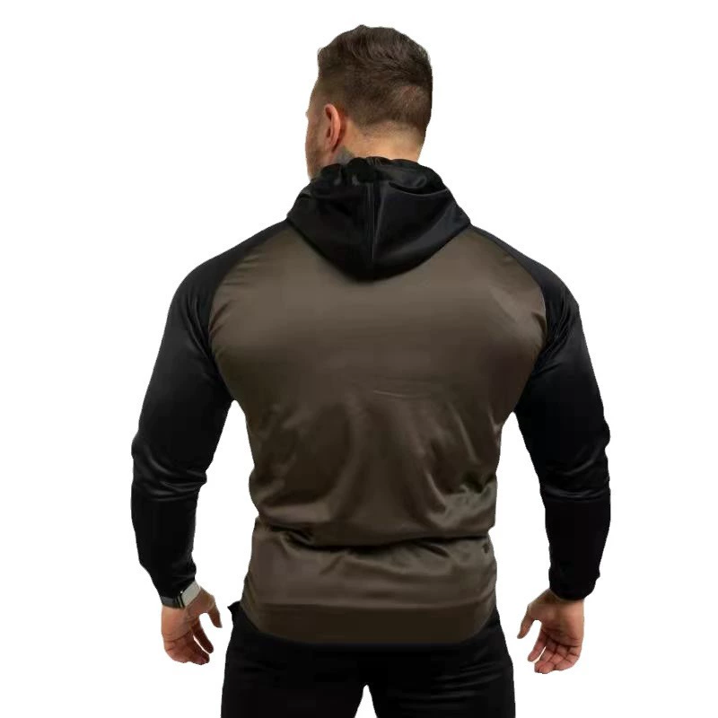 (Cross-border trading), sports sports suit for gym, fitted hoody, jacket, European style, for running