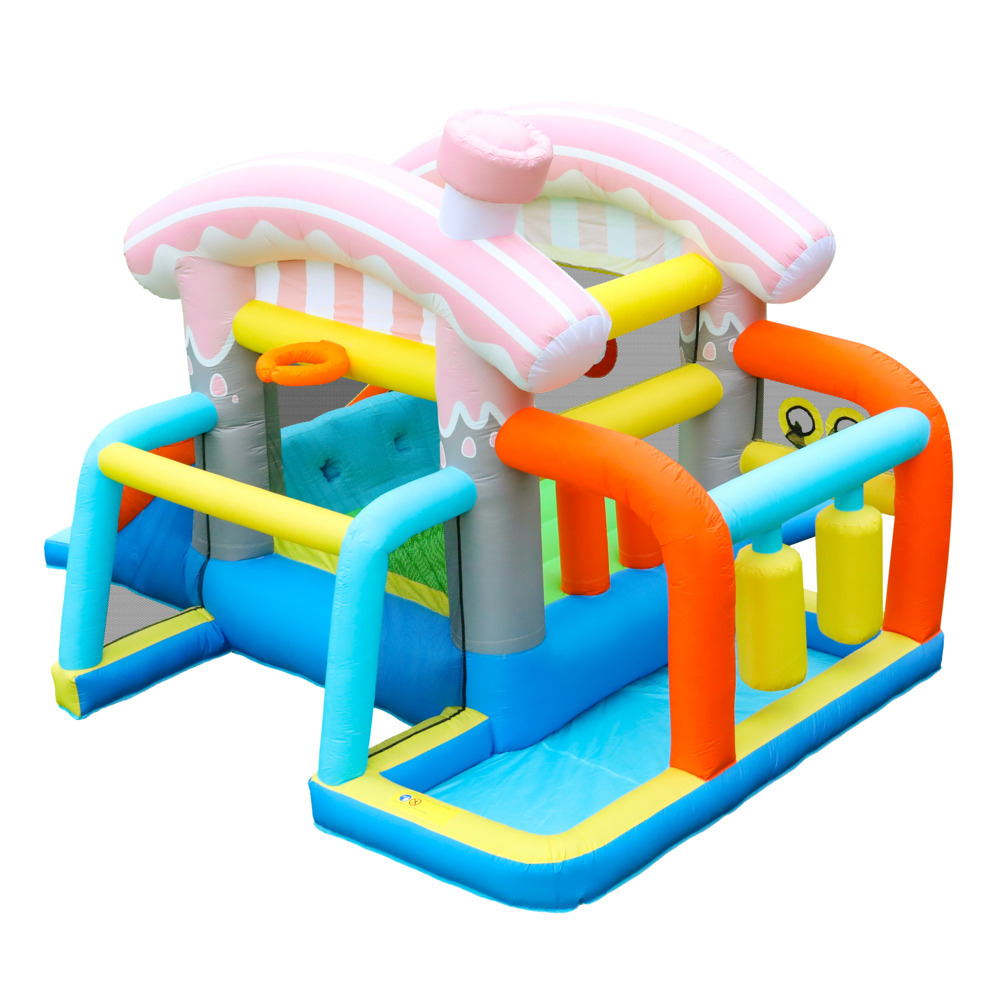 SunSports | Castillo inflable para niños pequeños Camas de salto Casa Castillo inflable Toboganes Castillo inflable Piscina de olas