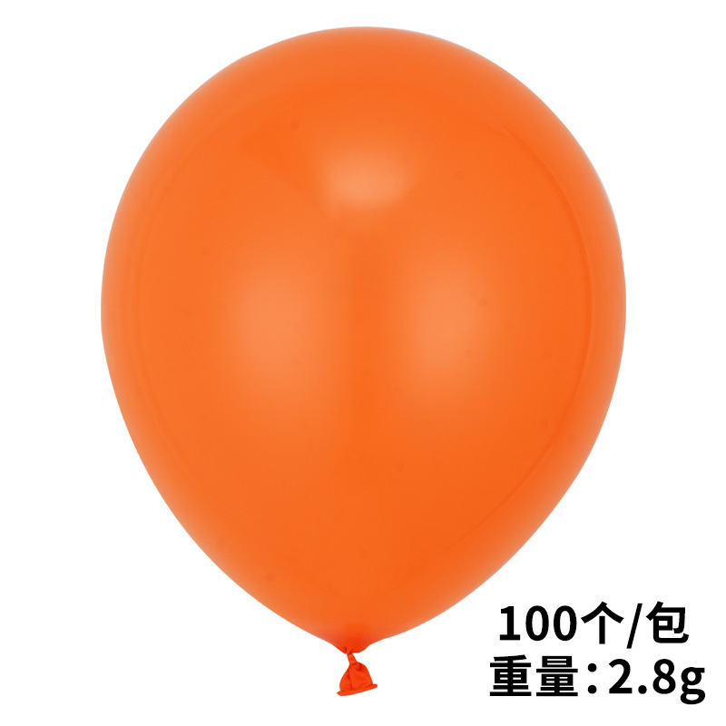 Globo de látex de 12 pulgadas 2,8G mate engrosado mate cumpleaños apertura fiesta atmósfera diseño decoración al por mayor globo