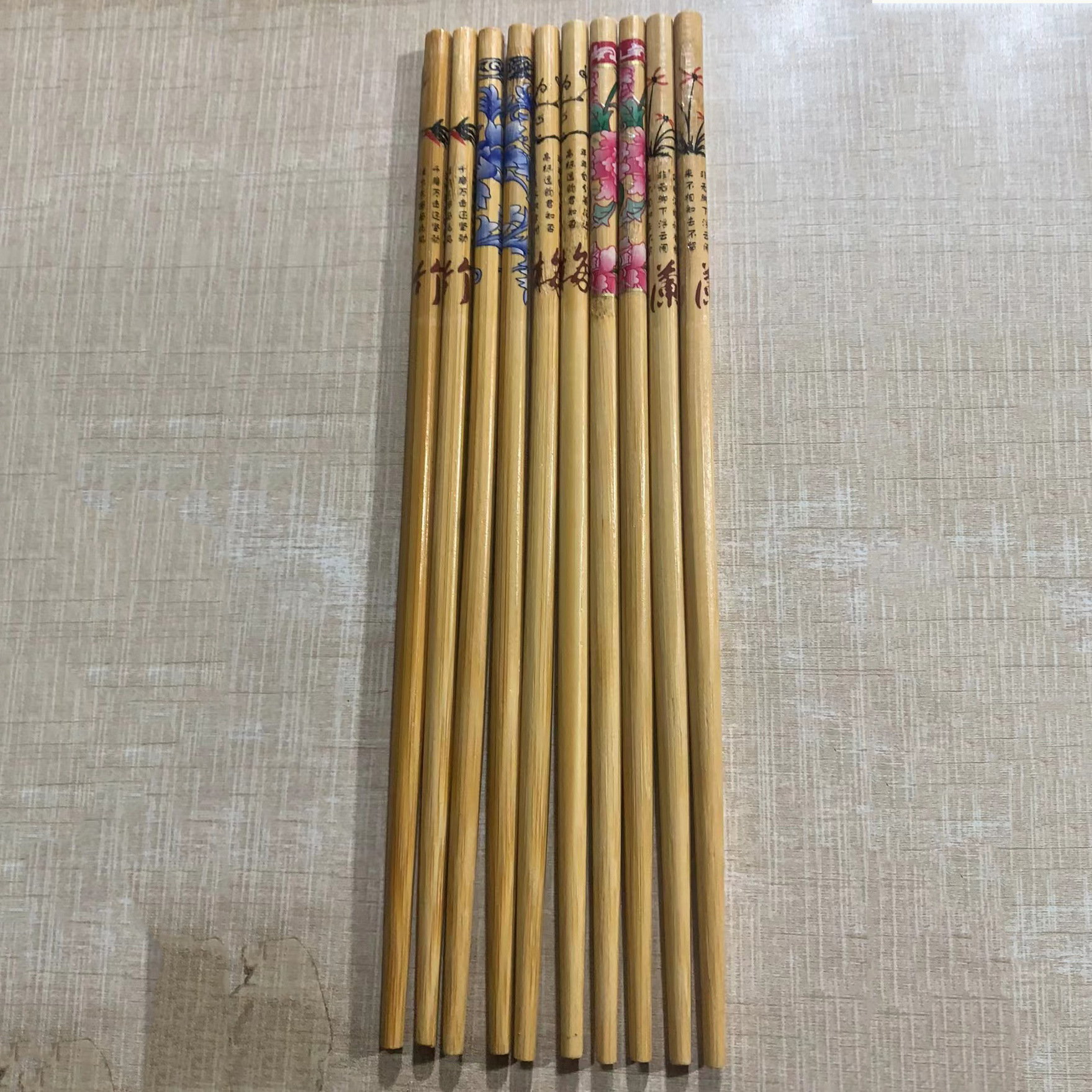 Alishan Printed Bamboo Chopsticks Wholesale Exhibition Chopsticks…