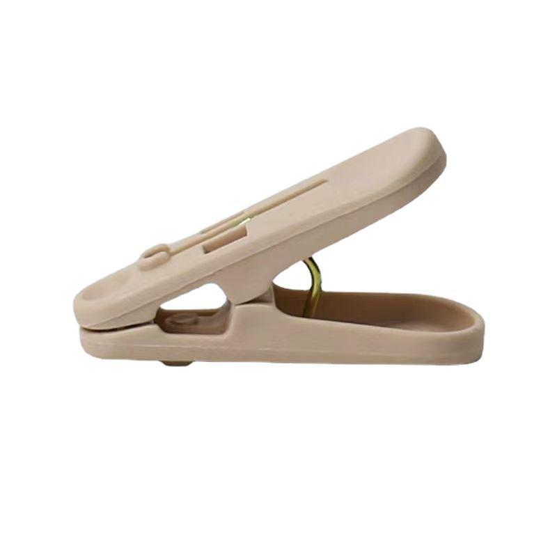Mayorista abrazadera antideslizante a prueba de viento calcetines fijos de secado pequeño clips percha de secado doméstica clips de plástico