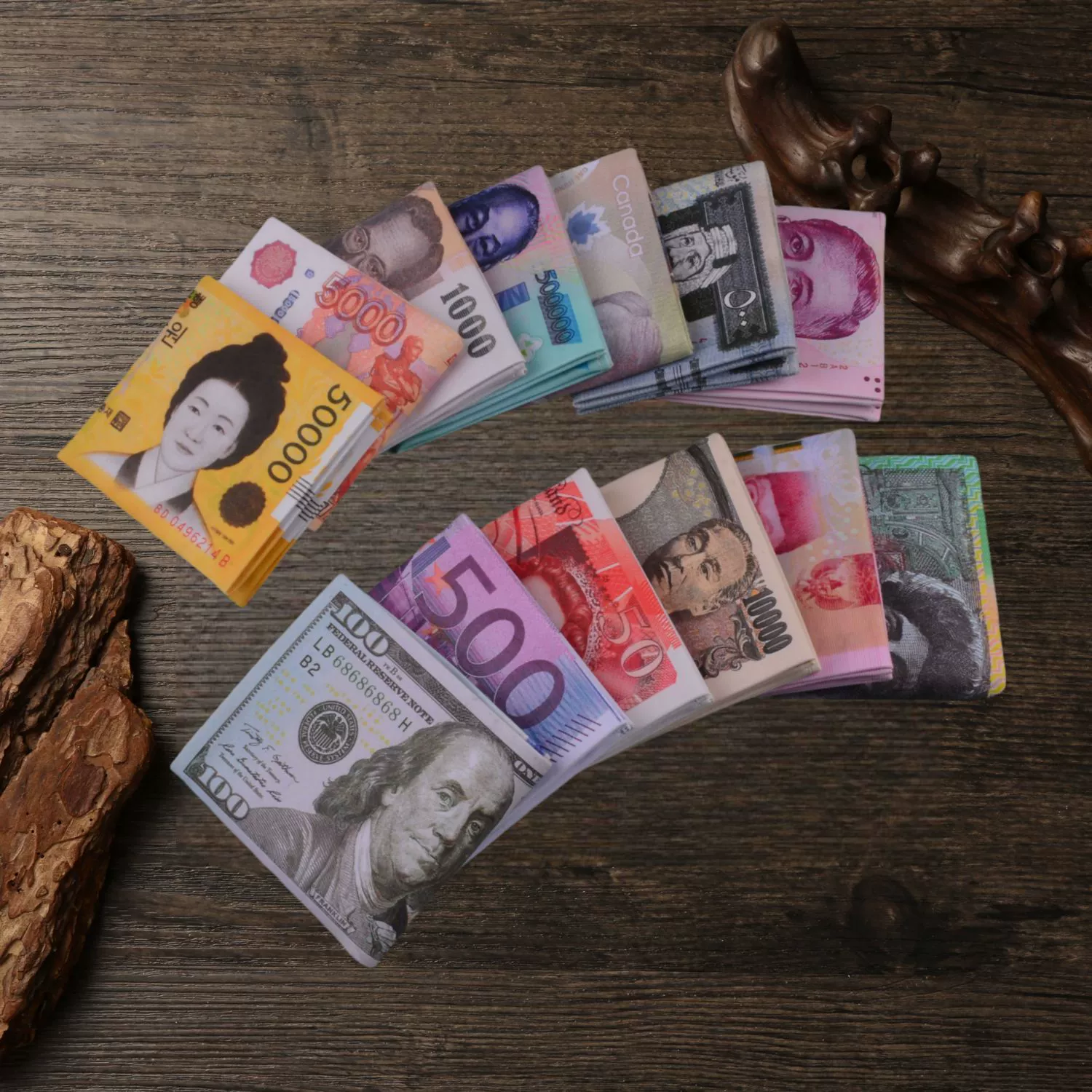(Cross-border trading), short wallet, card holder, print, (Physicals), custom-made