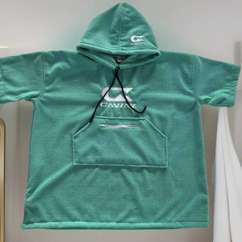 Детский пляжный плащ серфинг плащ ультра-тонкий, сухой хлопковый полотенце