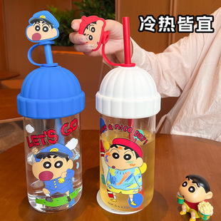 [Поданная Crayon Shinchan] Большая емкость стекла для шляпы