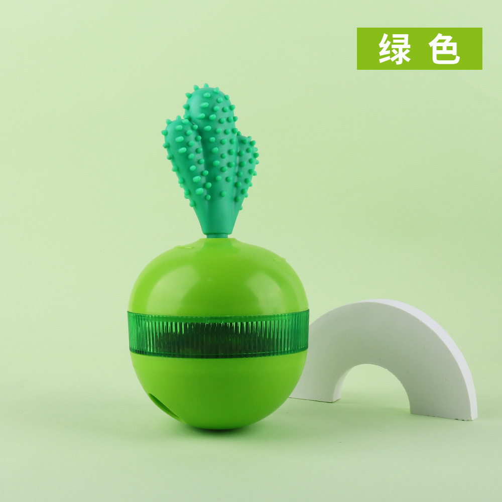 Suministros para mascotas Amazon nuevo vaso de Cactus juguetes de fuga de alimentos mordedura de perro juguetes educativos para mascotas al por mayor