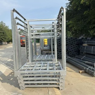 Qiaogu Rack Manufacturer Qiaogu Rack Manufacturer's Cargo Stacking Racks Do Not Require Warehouse Shelves, and the Surface Is Galvanized and Sprayed, Etc
