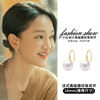 Advanced earrings from pearl, high-quality style, wholesale