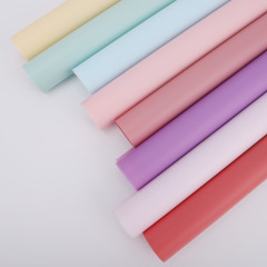 批發單色韓素紙純色半透明霧光紙霧面紙包裝紙包花紙鮮花包裝材料