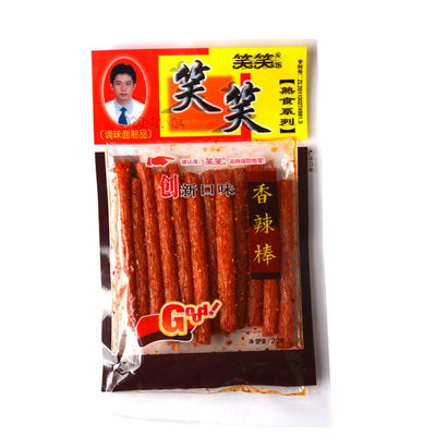 Xioxiao Spicy Spicy Plins 30 упаковки × 17 г закусочной.