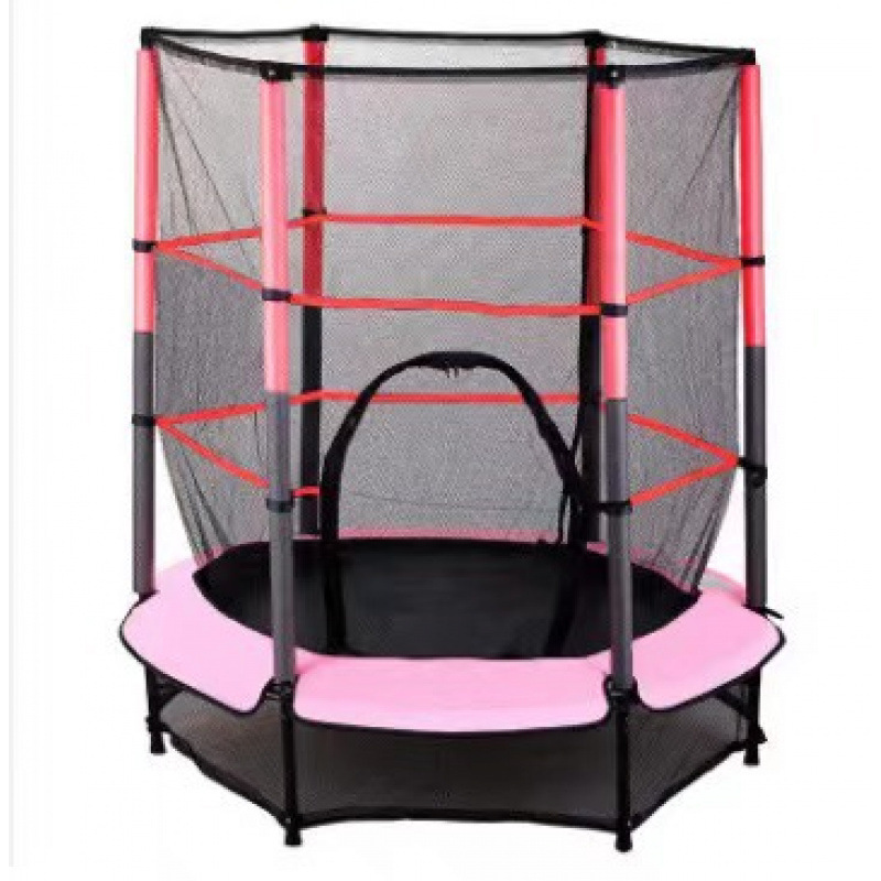 Cama de salto infantil transfronteriza doméstica de salto interior de salto cama de salto fitness al aire libre con red protectora juguetes familiares image 5