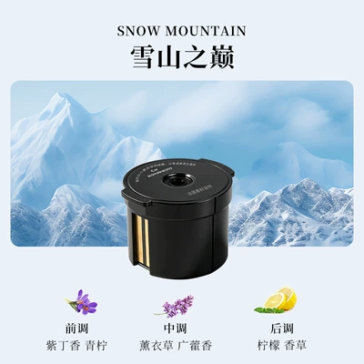 Car Perfume Aromatherapy High-End Automatic Spray - top-of-snow-mountain-1-incense-box