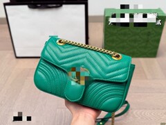 外国貿易ミディアムマルモン菱形チェーンバッグ女性のための高品質ファッションショルダークロスボディバッグヨーロッパとアメリカのレトロなギフトボックス
