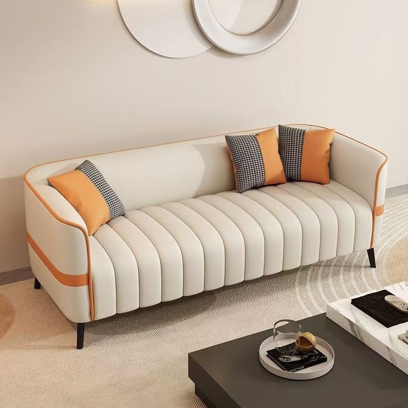 Small-sized two-seater sofa for living rooms, apartments, rental properties, cat-scratch-resistant fabric sofa, reception sofa for clothing stores