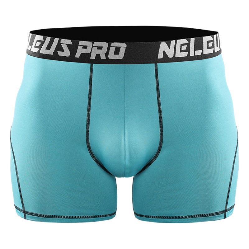 Shorts de Compresión Deportivos para Hombre de Poliéster Secado Rápido Transpirable y Alta Elasticidad para Baloncesto y Correr