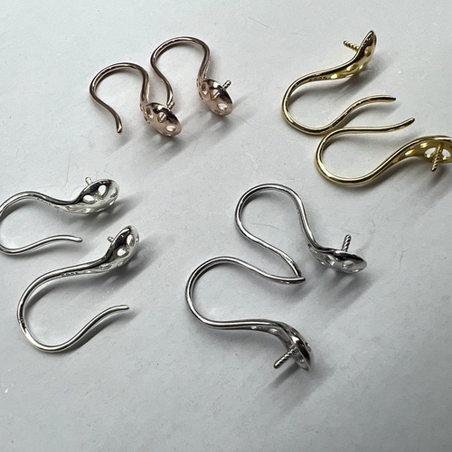 s925 sterling silver high heels hollow ear hooks earrings earrings handmade DIY ear jewelry accessories