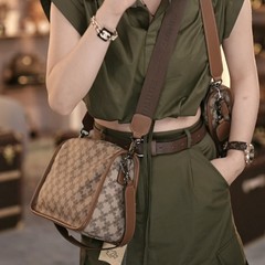 【現品】ボンビーノ酔っ払い女性バッグ2024バッグネット赤ファッションシングルショルダーバッグ女性エンドウ豆バッグポリエステル
