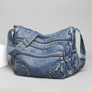 (Cross-border trading), denim trend bag